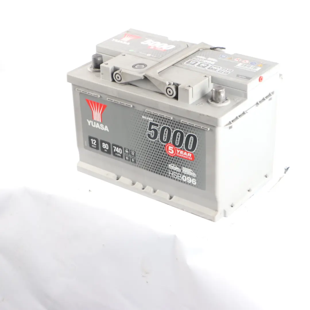  YUASA 5000 12V Accumulator Battery 80Ah 740A HSB096 - SKU YUASA 5000 80Ah Accumulator-1 - Part number YUASA 5000 80Ah Accumulator