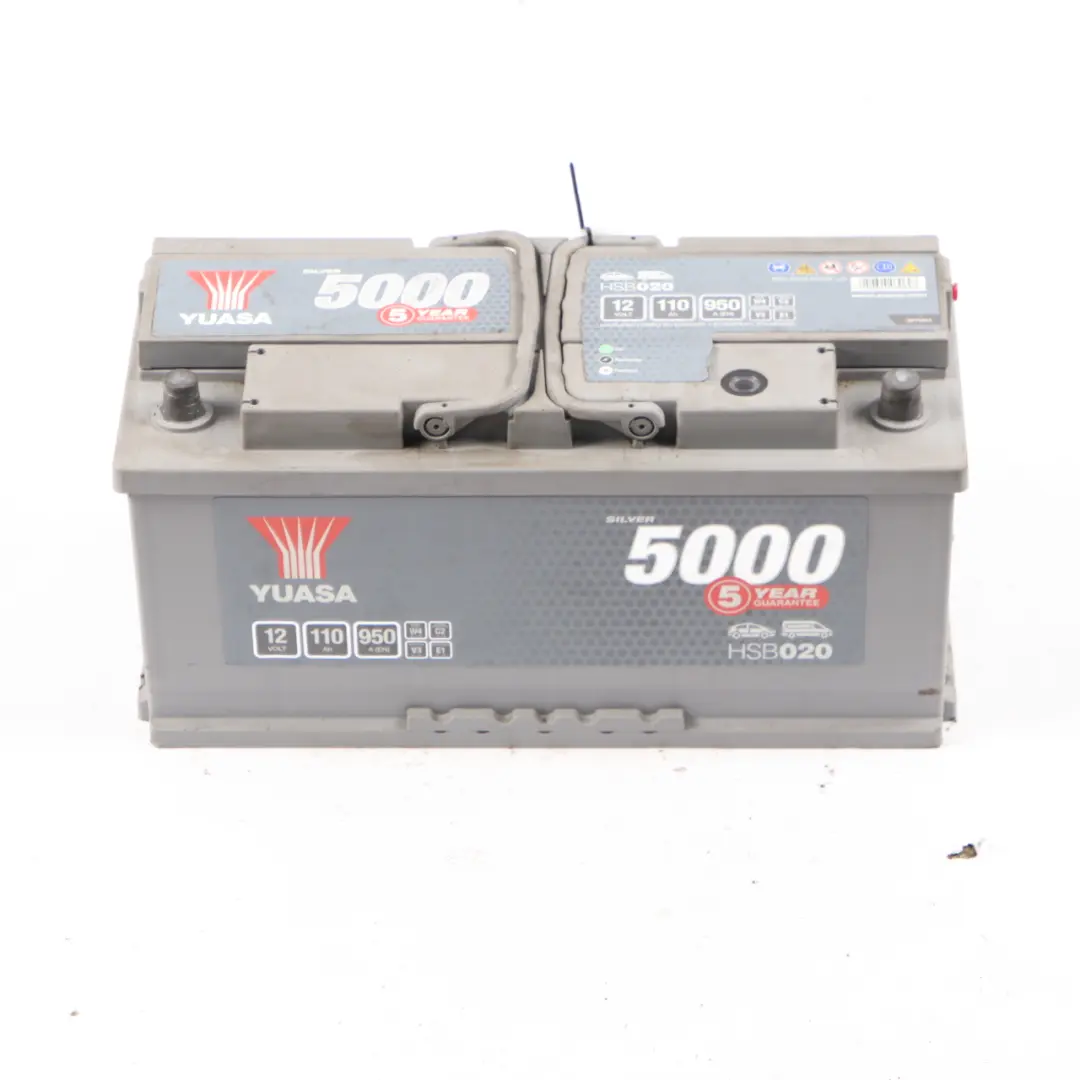  YUASA Silver 5000 12V Accumulator Battery 110Ah 950A HSB020 - SKU YUASA Silver 5000 110Ah Accumulator - Part number YUASA Silver 5000 110Ah Accumulator