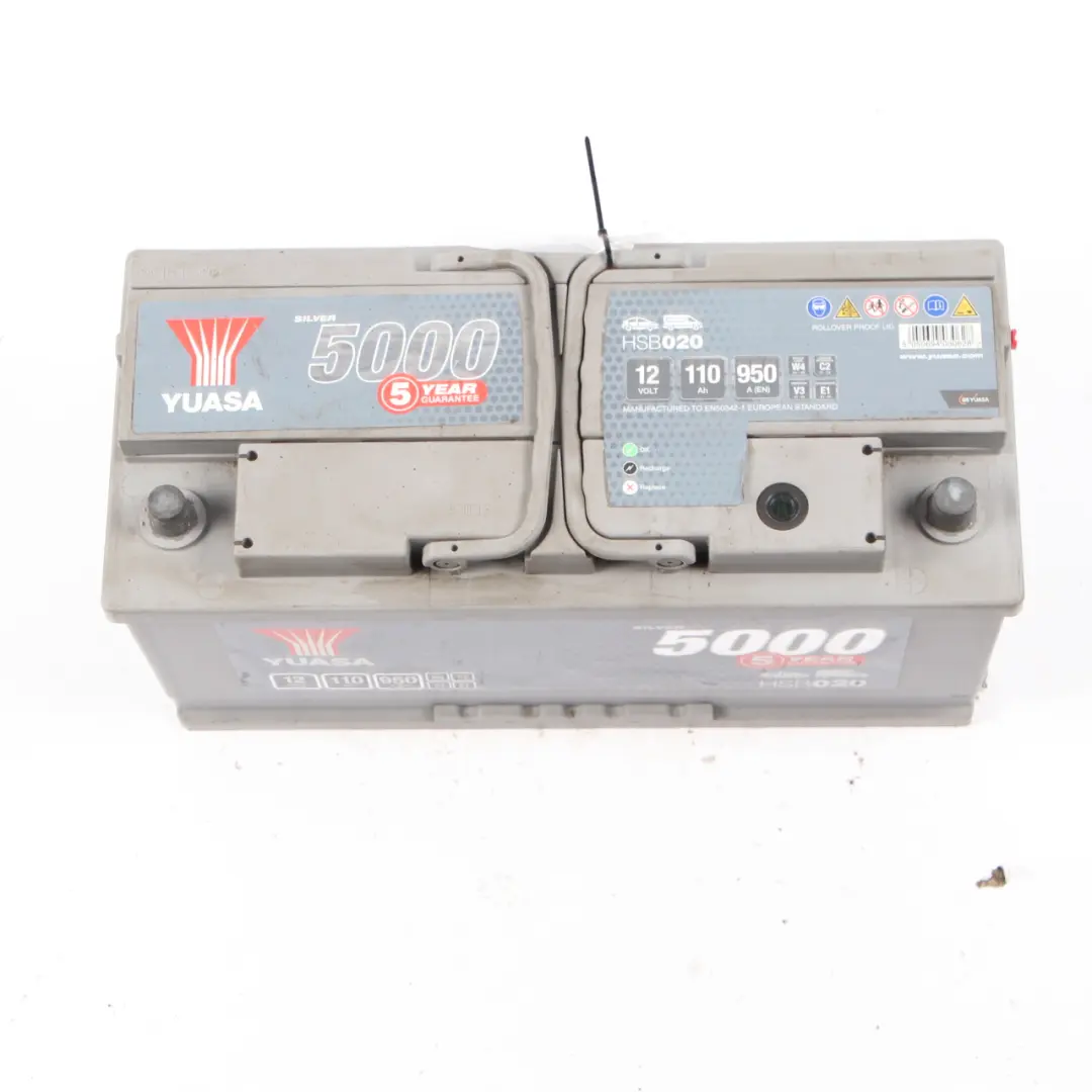  YUASA Silver 5000 12V Accumulator Battery 110Ah 950A HSB020 - SKU YUASA Silver 5000 110Ah Accumulator - Part number YUASA Silver 5000 110Ah Accumulator