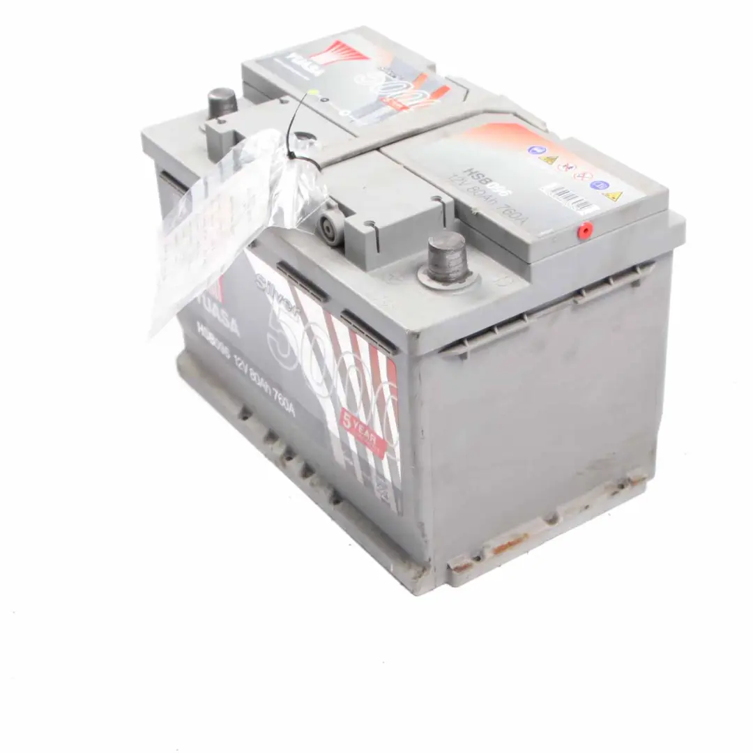 YUASA Silver 5000 12V Accumulator Battery 80Ah 760A HSB019 to with Part number YUASA Silver 5000 80Ah Accumulator YUASA Silver 5000 12V Accumulator Battery 80Ah 760A HSB019 - SKU YUASA Silver 5000 80Ah Accumulator - Part number YUASA Silver 5000 80Ah Accumulator