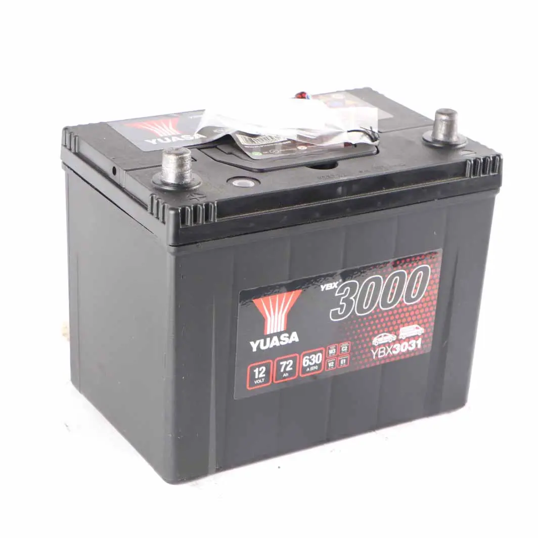 YUASA YBX 3000 12V Accumulator Battery 72Ah 630A YBX3031 to with Part number YUASA YBX 3000 72Ah Accumulator YUASA YBX 3000 12V Accumulator Battery 72Ah 630A YBX3031 - SKU YUASA YBX 3000 72Ah Accumulator - Part number YUASA YBX 3000 72Ah Accumulator
