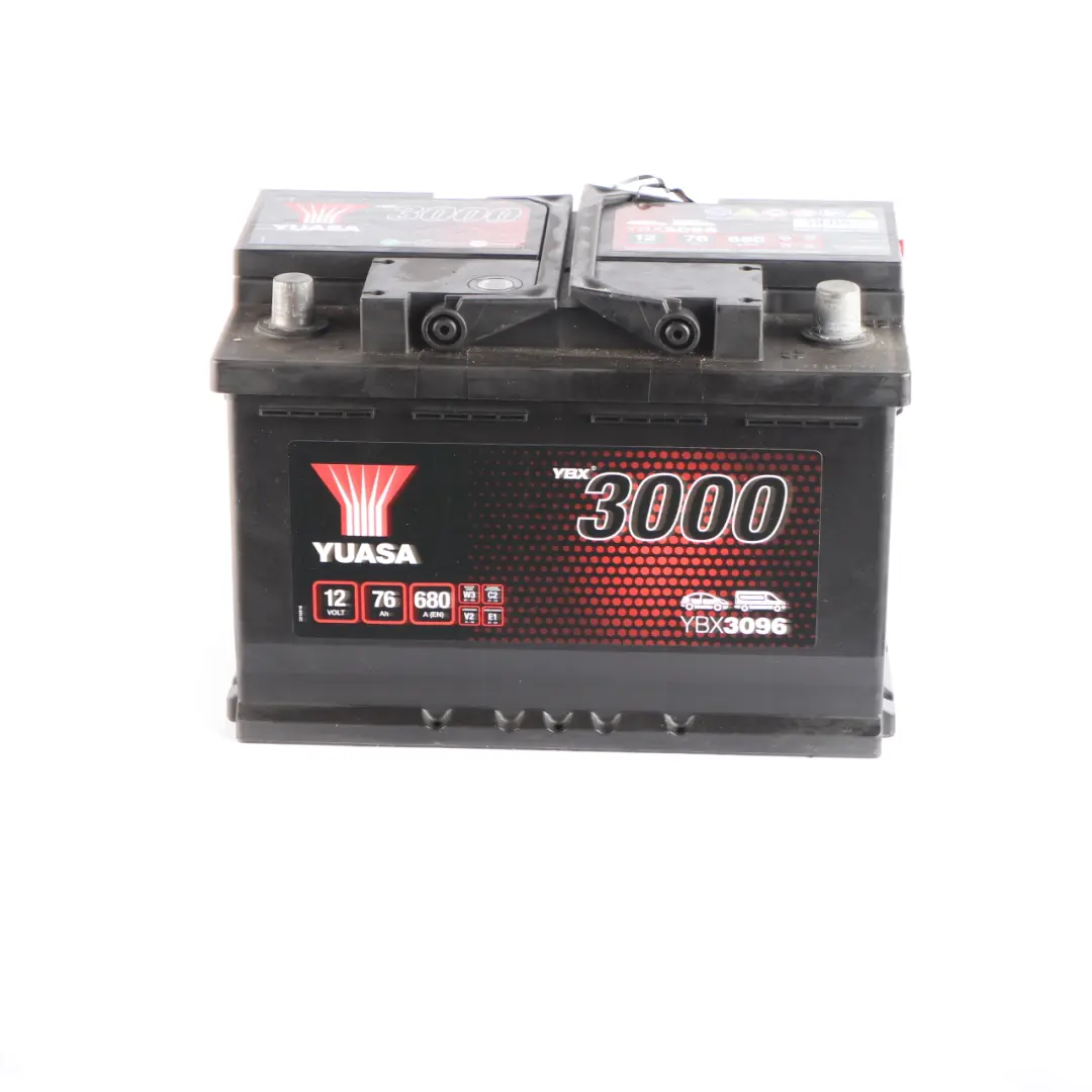 YUASA YBX 3000 12V Accumulator Battery 76Ah 680A YBX3096 to with Part number YUASA YBX 3000 76Ah Accumulator YUASA YBX 3000 12V Accumulator Battery 76Ah 680A YBX3096 - SKU YUASA-YBX3000-76AH - Part number YUASA YBX 3000 76Ah Accumulator