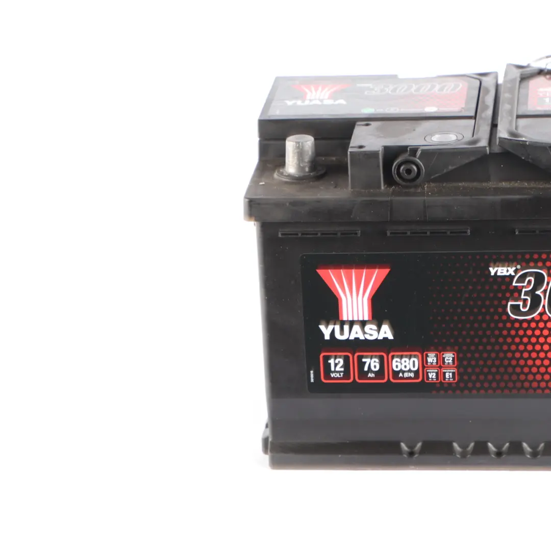  YUASA YBX 3000 12V Accumulator Battery 76Ah 680A YBX3096 - SKU YUASA-YBX3000-76AH - Part number YUASA YBX 3000 76Ah Accumulator