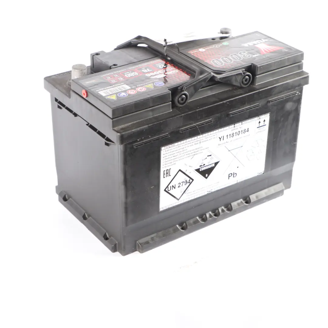  YUASA YBX 3000 12V Accumulator Battery 76Ah 680A YBX3096 - SKU YUASA-YBX3000-76AH - Part number YUASA YBX 3000 76Ah Accumulator
