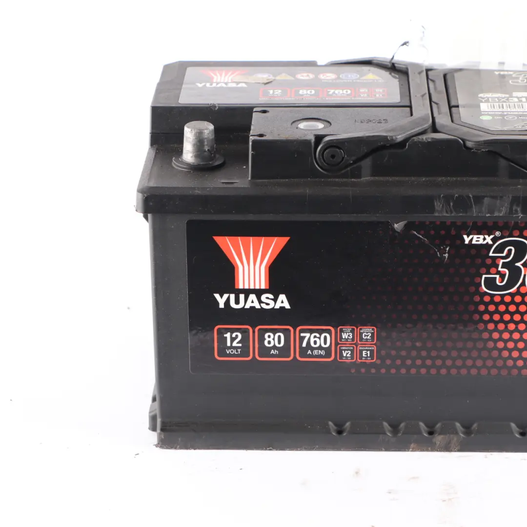  YUASA YBX 3000 12V Accumulator Battery 80Ah 760A YBX3110 - SKU YUASA YBX 3000 80Ah Accumulator-1 - Part number YUASA YBX 3000 80Ah Accumulator