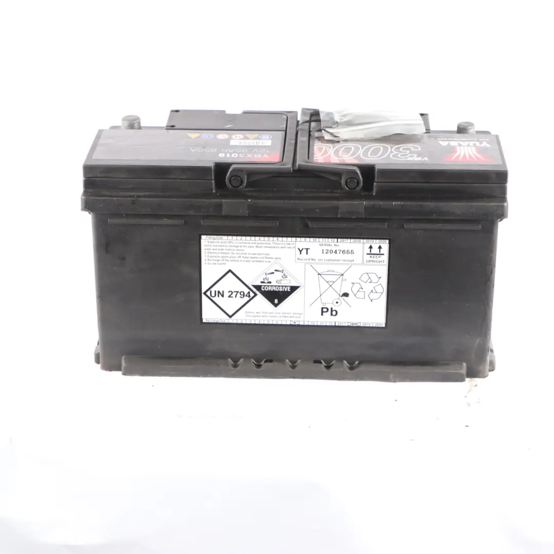  YUASA YBX 3000 12V Accumulator Battery 95Ah 850A YBX3019 - SKU YUASA YBX 3000 95Ah Accumulator - Part number YUASA YBX 3000 95Ah Accumulator