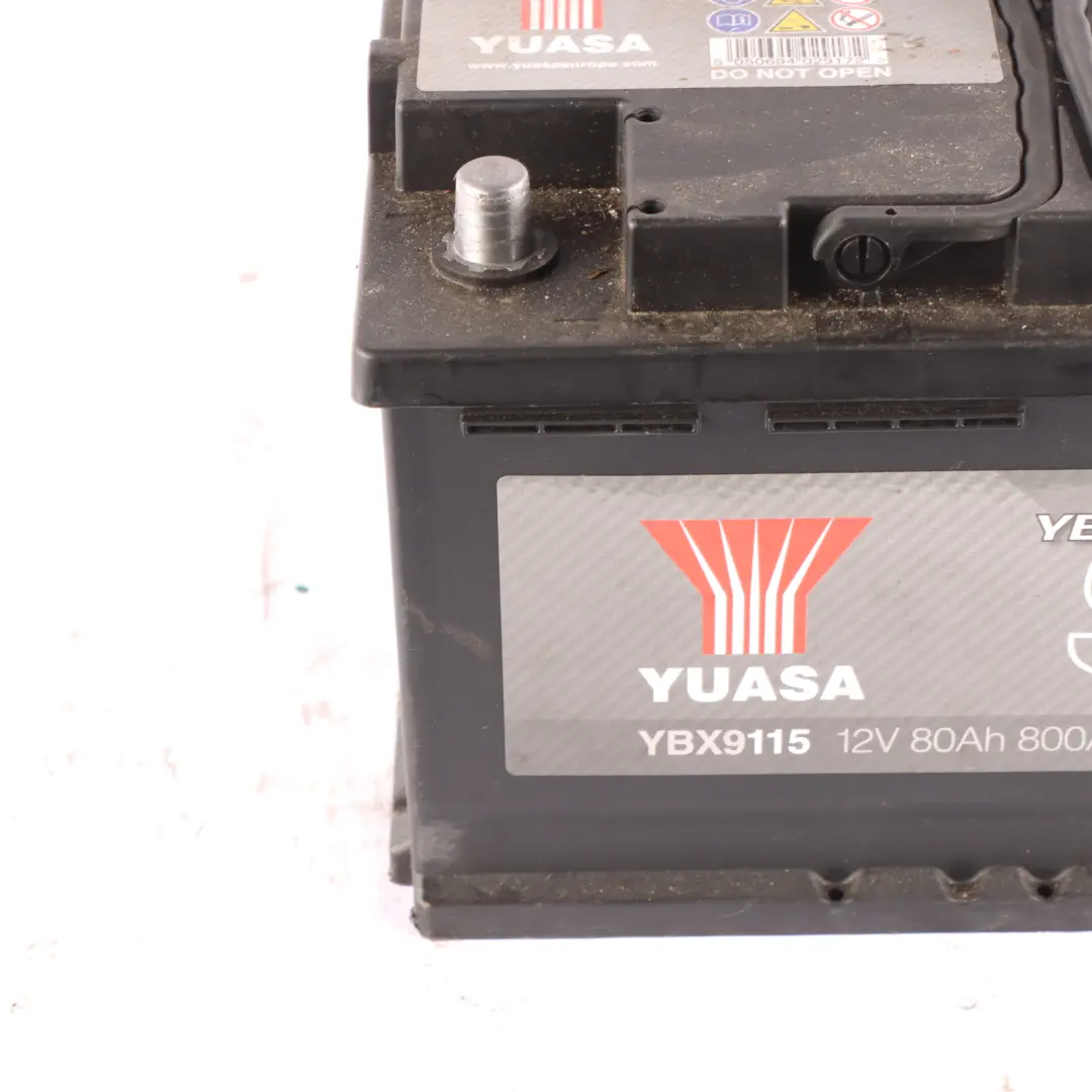 YUASA YBX 9000 AGM Start Stop 12V Accumulator Battery 80Ah 800A YBX9115 to with Part number YUASA YBX 9000 AGM 80Ah Accumulator YUASA YBX 9000 AGM Start Stop 12V Accumulator Battery 80Ah 800A YBX9115 - SKU YUASA-YBX9000-AGM-80AH - Part number YUASA YBX 9000 AGM 80Ah Accumulator