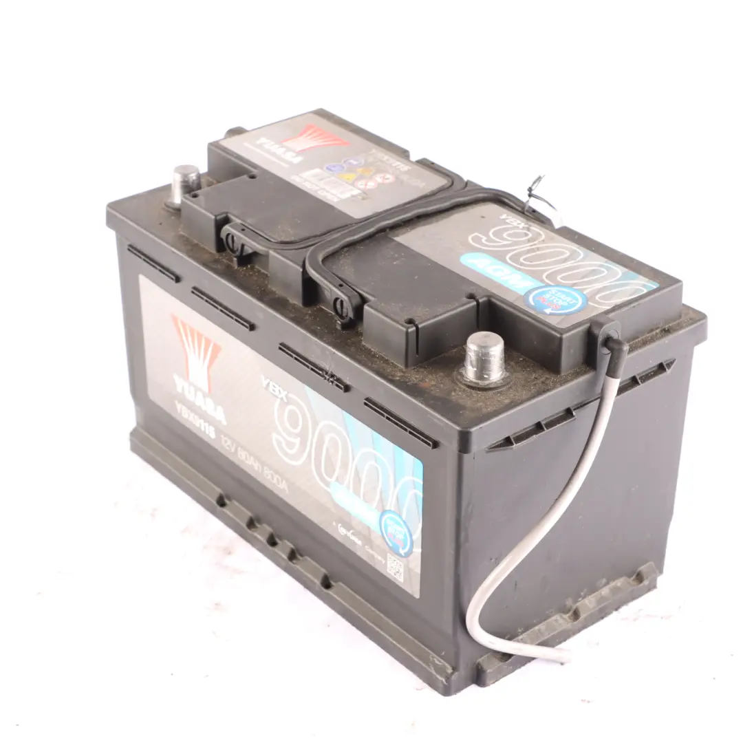  YUASA YBX 9000 AGM Start Stop 12V Accumulator Battery 80Ah 800A YBX9115 - SKU YUASA-YBX9000-AGM-80AH - Part number YUASA YBX 9000 AGM 80Ah Accumulator