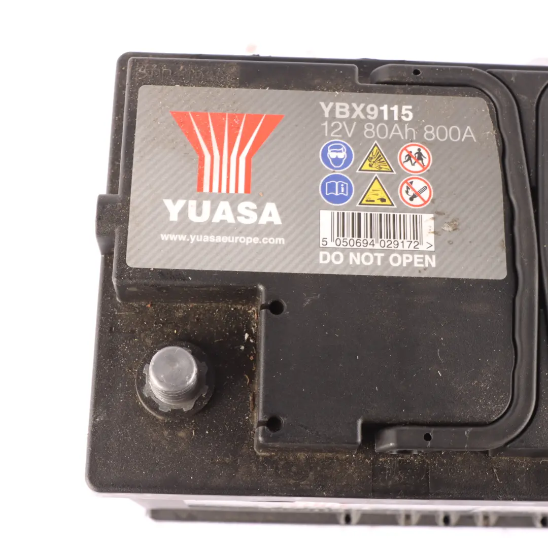 YUASA YBX 9000 AGM Start Stop 12V Accumulator Battery 80Ah 800A YBX9115 to with Part number YUASA YBX 9000 AGM 80Ah Accumulator YUASA YBX 9000 AGM Start Stop 12V Accumulator Battery 80Ah 800A YBX9115 - SKU YUASA-YBX9000-AGM-80AH - Part number YUASA YBX 9000 AGM 80Ah Accumulator