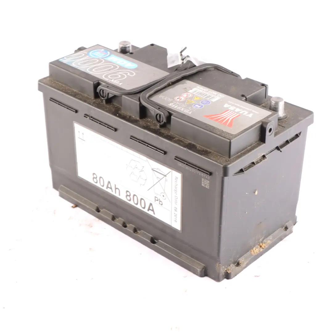  YUASA YBX 9000 AGM Start Stop 12V Accumulator Battery 80Ah 800A YBX9115 - SKU YUASA-YBX9000-AGM-80AH - Part number YUASA YBX 9000 AGM 80Ah Accumulator