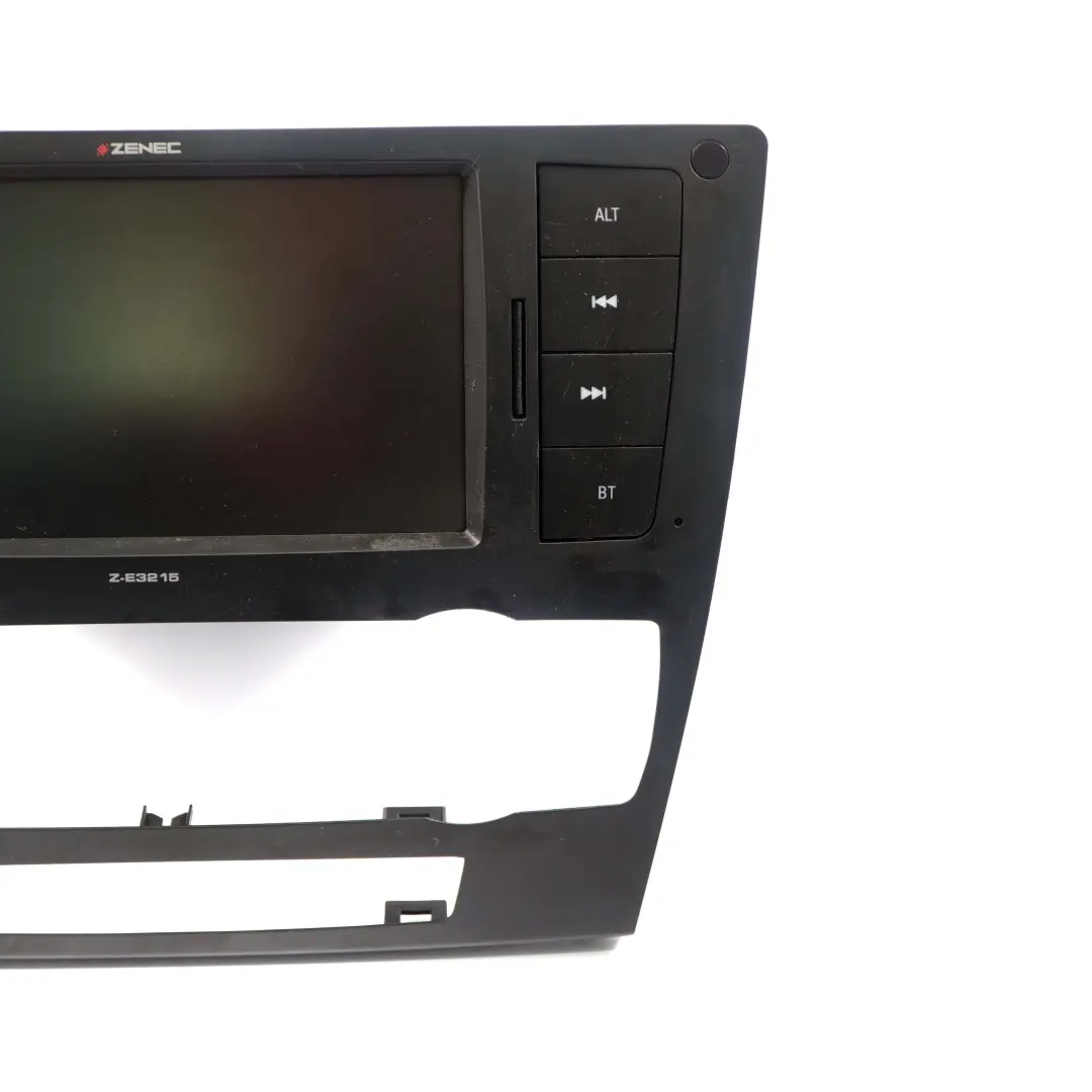 Zenec Ego Infotainment Media System GPS Navigation 6,2" Screen BMW 3 E90 E91 E92 - SKU Z-E3215 - Part number Z-E3215