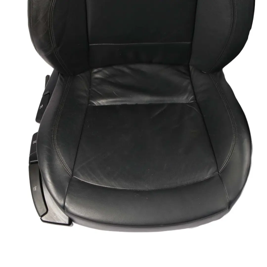 Seat BMW Z4 E85 Seat Front Left Right Black Oregon Leather Interior Door Cards - SKU Z4 E85 Front Seat Set - Part number  7126344