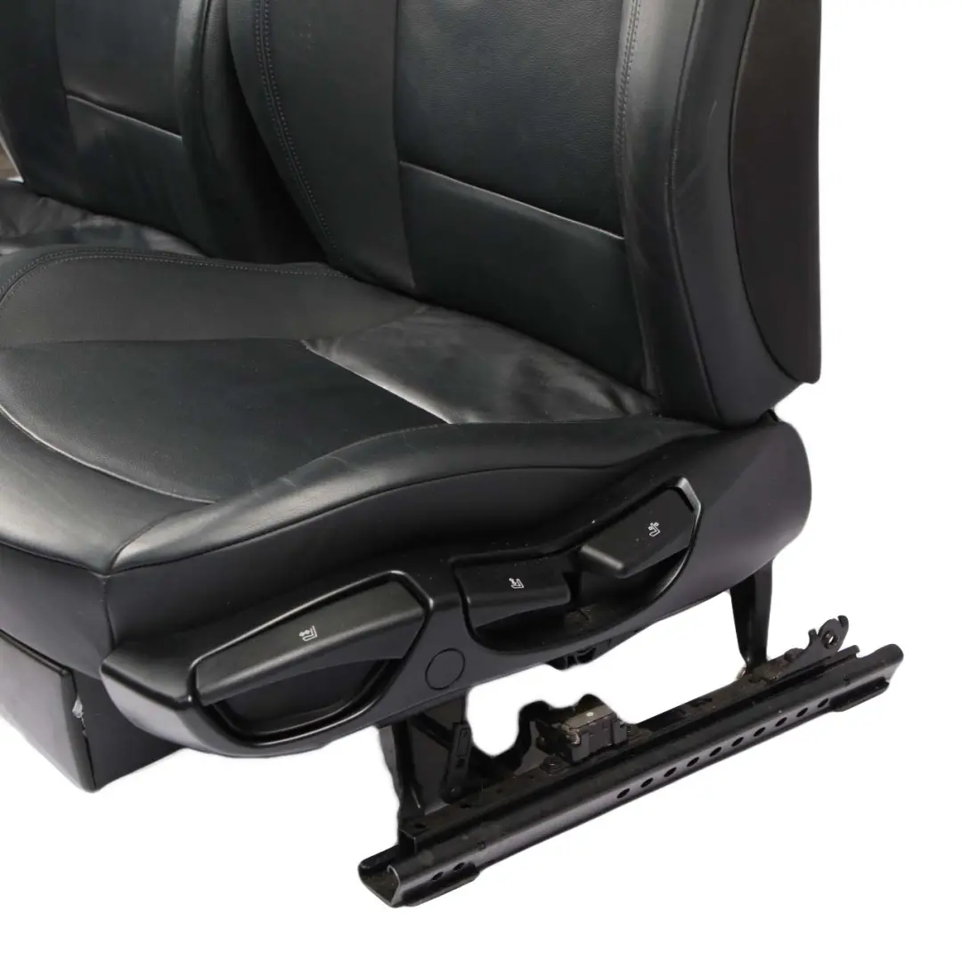 Front Left Right Black Oregon Leather Interior Door Cards to Seat BMW Z4 E85 Seat with Part number 7126344 Seat BMW Z4 E85 Seat Front Left Right Black Oregon Leather Interior Door Cards - SKU Z4 E85 Front Seat Set - Part number 7126344