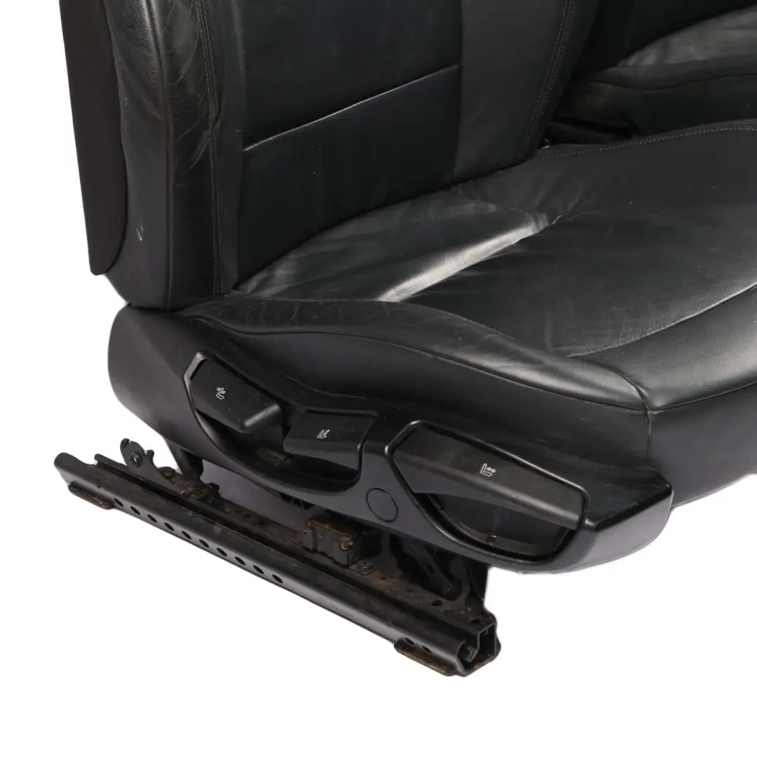 Front Left Right Black Oregon Leather Interior Door Cards to Seat BMW Z4 E85 Seat with Part number 7126344 Seat BMW Z4 E85 Seat Front Left Right Black Oregon Leather Interior Door Cards - SKU Z4 E85 Front Seat Set - Part number 7126344