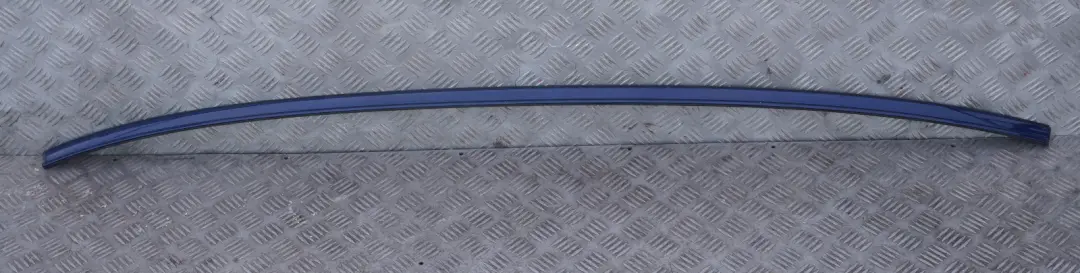 Left Roof Moulding Railing Gutter Rail N/S Interlagos Blue to BMW 5 Series E60 with Part number 0031141 BMW 5 Series E60 Left Roof Moulding Railing Gutter Rail N/S Interlagos Blue - SKU 0031141-INT - Part number 0031141