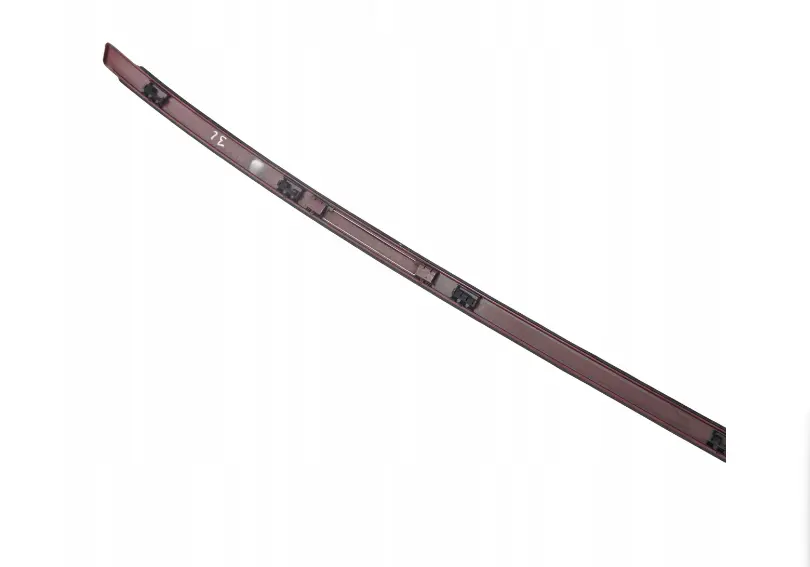 Bandes Decoratives Toit Peint a Gauche Rouge Carmin Rouge - A61 BMW 1 E81 E87 - SKU 0032701-KAR - Numéro de pièce 0032701