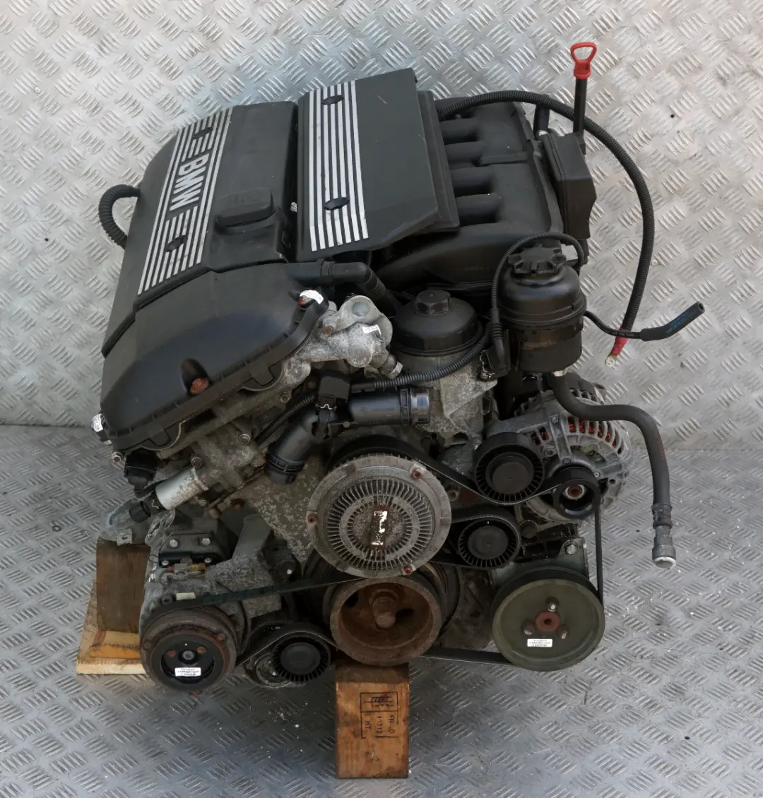 Kompletter Benzin Motor M54 306S3 231PS 159000km, GARANTIE BMW X5 er E53 3.0i - SKU p0303875-1 - Teilenummer 0303875