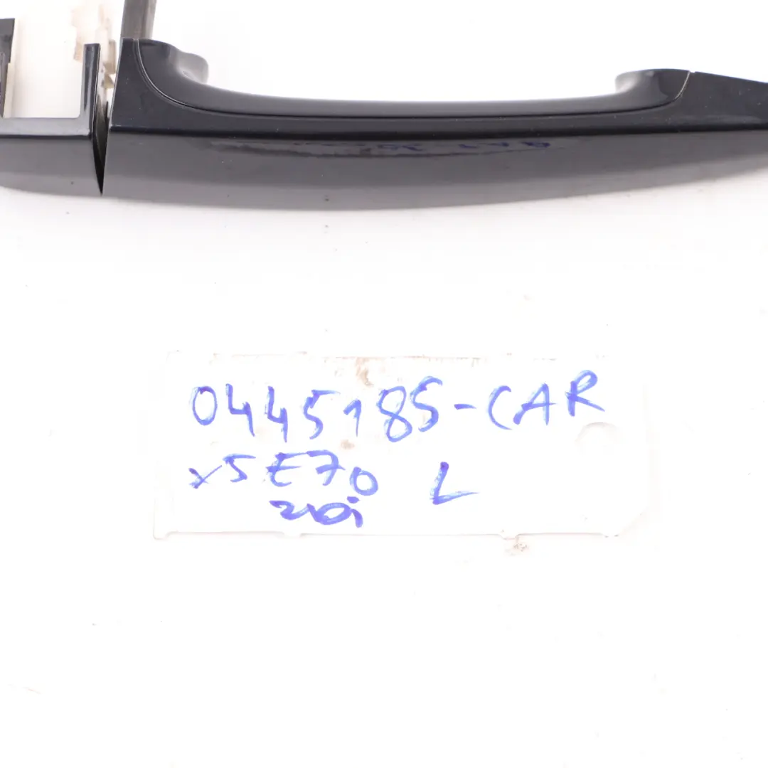 Griffbügel Hinten Links Carbonschwarz Metallic 416 für BMW 3 er 1 E90 E91 mit Teilenummer 0445185 BMW 3 er 1 E90 E91 Griffbügel Hinten Links Carbonschwarz Metallic 416 - SKU 0445185-CAR - Teilenummer 0445185