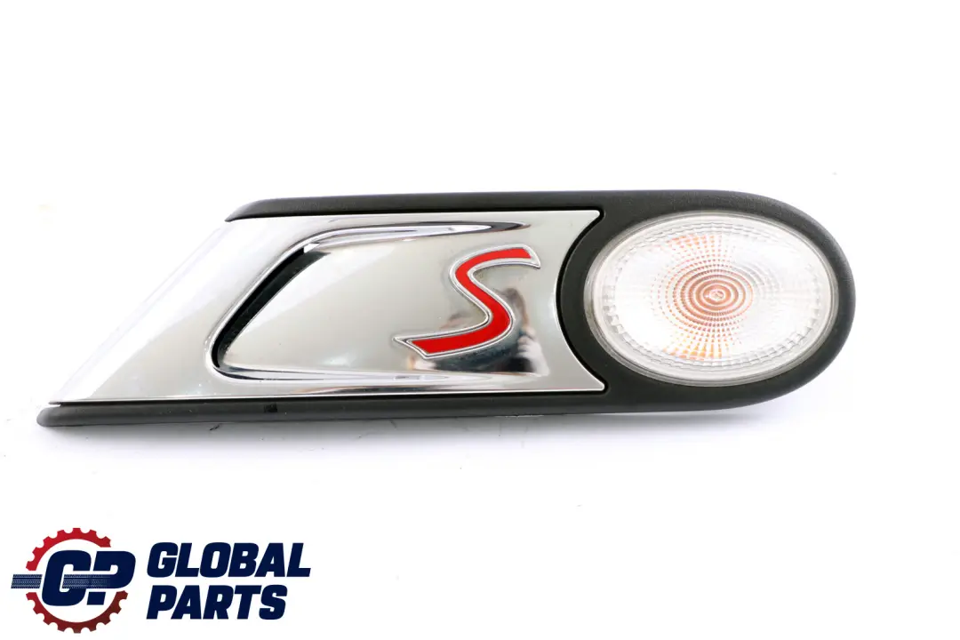 Clignotant Supplementaire a Gauche Blanc Chrome pour Mini Cooper S R55 R56 R57 à propos du numéro de pièce 63132751969 Mini Cooper S R55 R56 R57 Clignotant Supplementaire a Gauche Blanc Chrome - SKU 2751969 - Numéro de pièce 63132751969