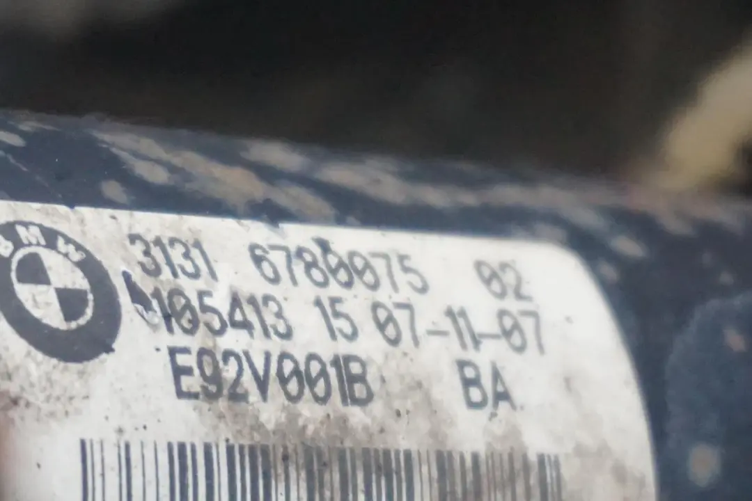 N53 Set Ammortizzatore Cuscinetto Perno Anteriore Sinistra per BMW E93 Cabrio 325i con numero di parte 6785589 BMW E93 Cabrio 325i N53 Set Ammortizzatore Cuscinetto Perno Anteriore Sinistra - SKU 6785589-3 - Numero di parte 6785589