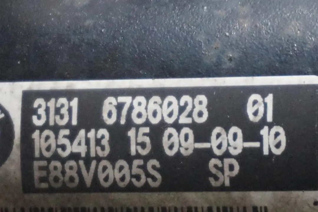 BMW 1 E88 118i N43 143PS M Sport Stoßdämpfer Federbein Schwenklager Vorn Recht - SKU 6786028-1 - Teilenummer 6786028