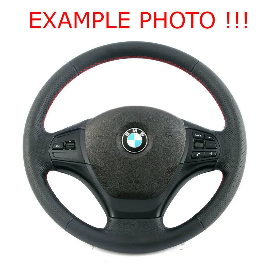 Volant avec NEUF Noir Cuir, M-Sport stylise bande rouge pour BMW F20 F21 F22 F30 F31 à propos du numéro de pièce 6854753 BMW F20 F21 F22 F30 F31 Volant avec NEUF Noir Cuir, M-Sport stylise bande rouge - SKU 6854753-4 - Numéro de pièce 6854753