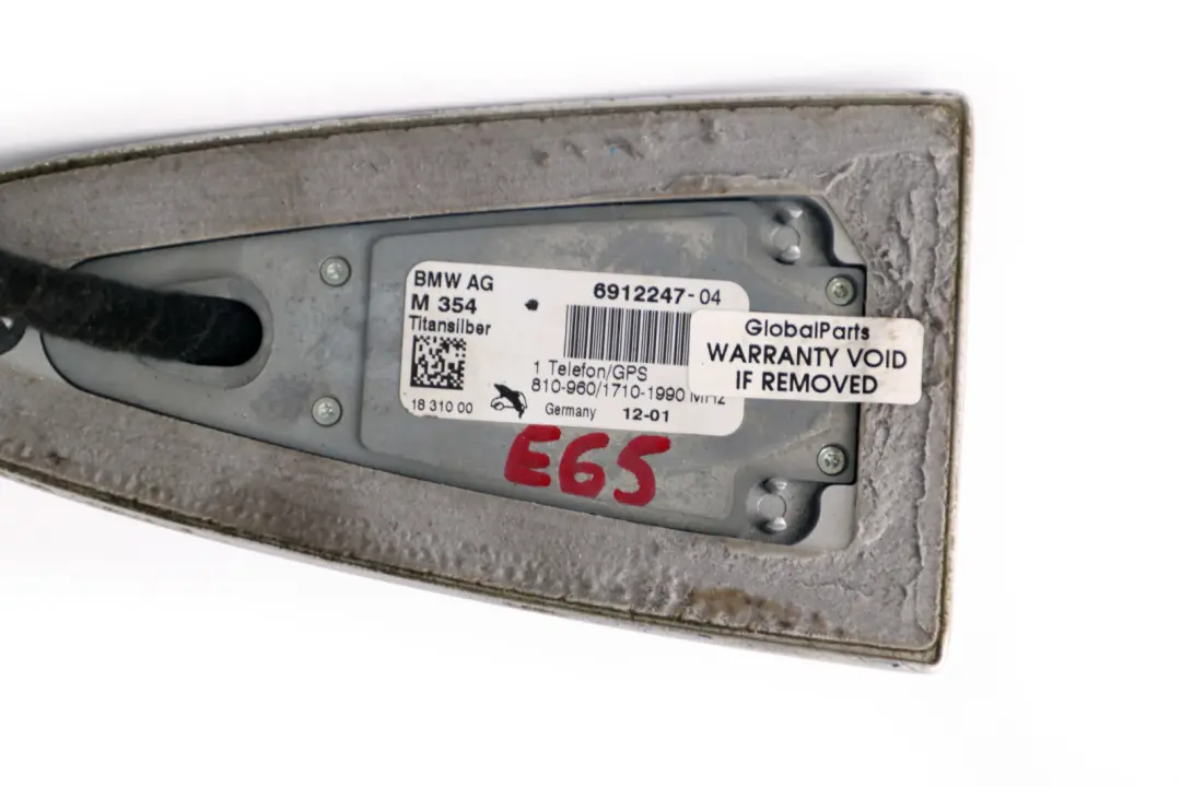 Telephone Antenna Multi-Band Titansilber Titan Silver BMW 7 Series E65 E66 E67 - SKU 6912247 - Part number 6912247