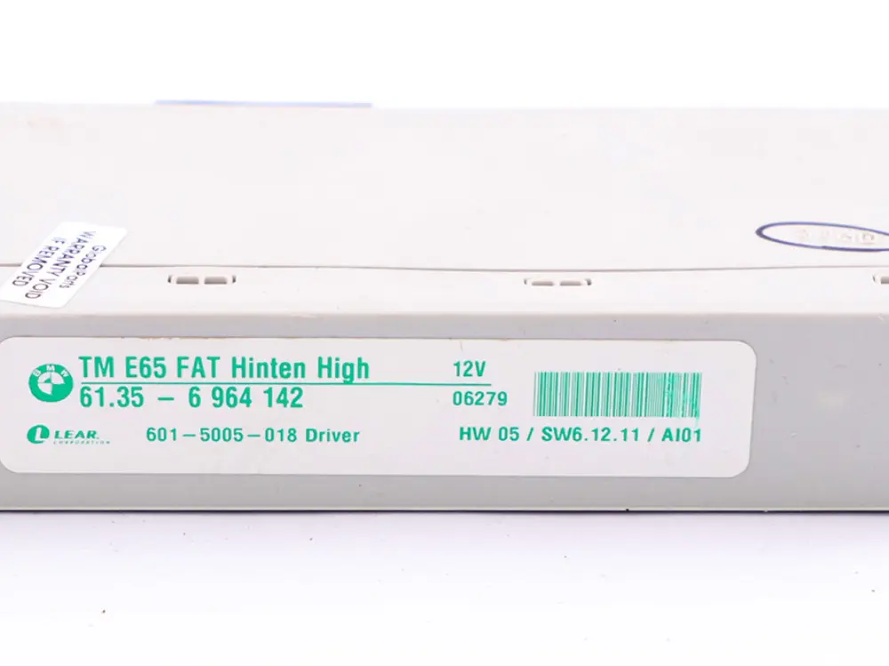 Unit? Controllo Porta Posteriore Lato Guida per BMW E65 E66 E67 con numero di parte 6921982 BMW E65 E66 E67 Unit? Controllo Porta Posteriore Lato Guida - SKU 6921982 - Numero di parte 6921982