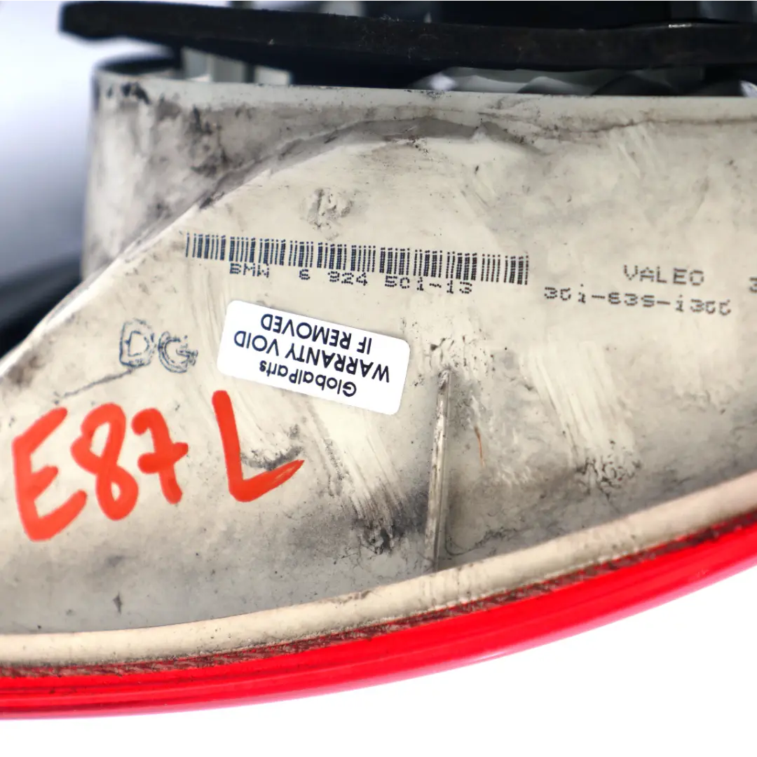 BMW E87 Heckleuchte Lampe links hinten zurück 6321 - SKU 6924501 - Teilenummer 6924501