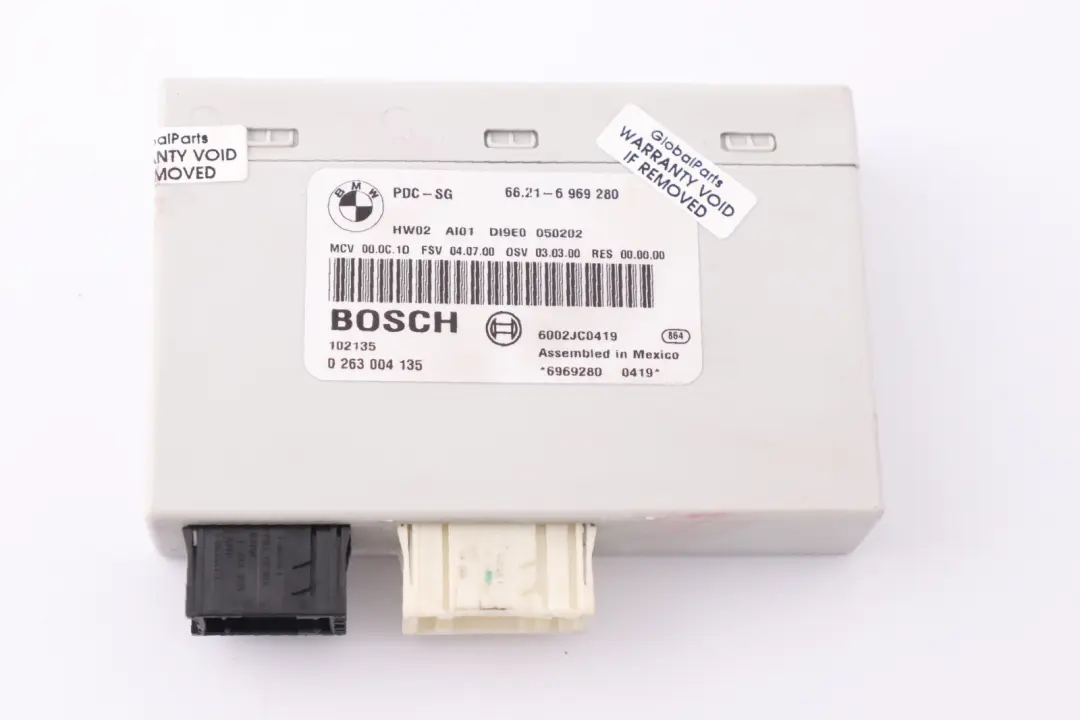 Parking Control Module Unit PDC to BMW 1 3 Series E81 E87 E90 E91 E92 LCi with Part number 6969280 BMW 1 3 Series E81 E87 E90 E91 E92 LCi Parking Control Module Unit PDC - SKU 6969280 - Part number 6969280