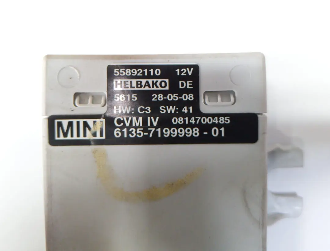 Kabrio Moduł Sterownik Dachu do Mini R52 o numerze 6972651 Mini R52 Kabrio Moduł Sterownik Dachu - SKU 6972651 - Numer Części 6972651