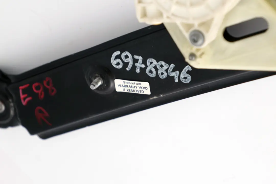 Tur Fenster Heber Trazione Alzacristalli Frontale Dx per BMW E81 E82 E88 con numero di parte 6978846 BMW E81 E82 E88 Tur Fenster Heber Trazione Alzacristalli Frontale Dx - SKU 6978846 - Numero di parte 6978846