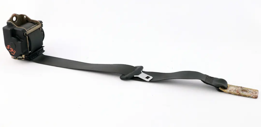 BMW 7 E65 E66 Hinten Mitte Oberer Sicherheitsgurt Basaltgrau - SKU 7037829 - Teilenummer 7037829