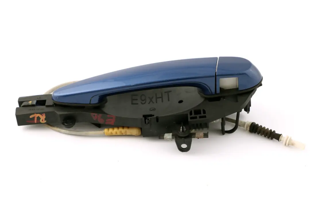 3-er E90 E91 Komplette Haltegriff Tür hinten links Montegoblau Blue Blau für BMW mit Teilenummer 7060299 BMW 3-er E90 E91 Komplette Haltegriff Tür hinten links Montegoblau Blue Blau - SKU 7060299-MTB2 - Teilenummer 7060299