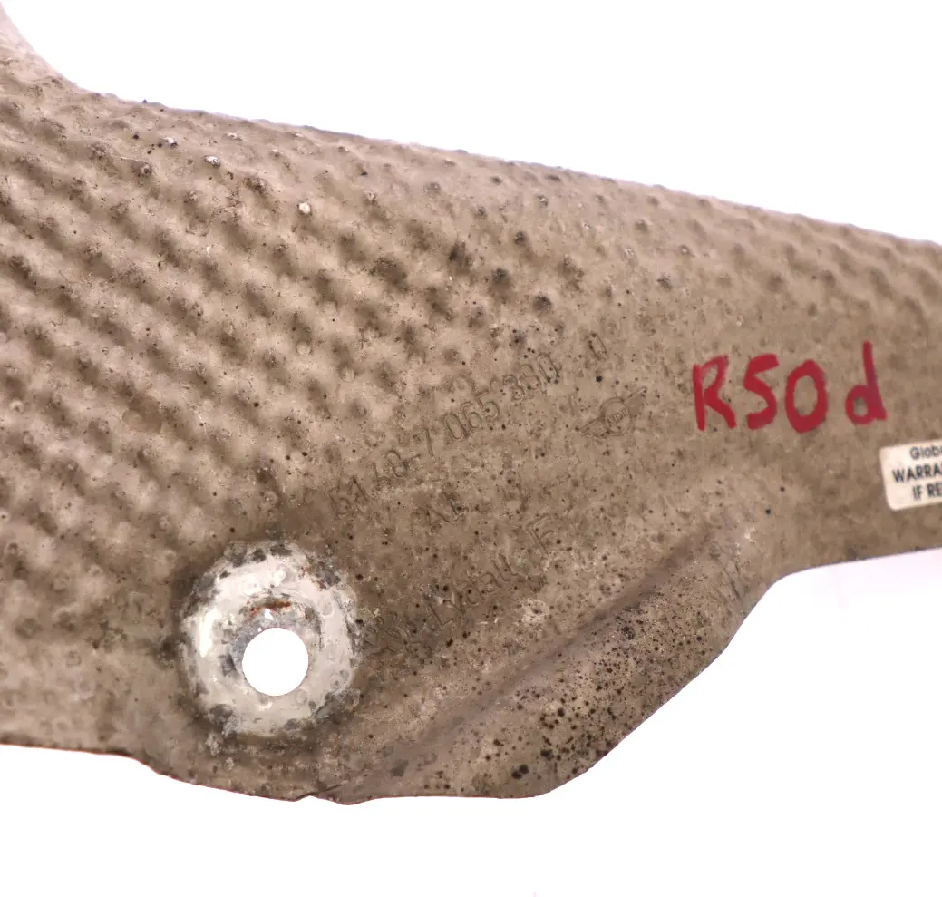 Mini Cooper R50 WĂ¤rmeschutzblech Katalysator Auspuff - SKU 7065380 - Teilenummer 4882389