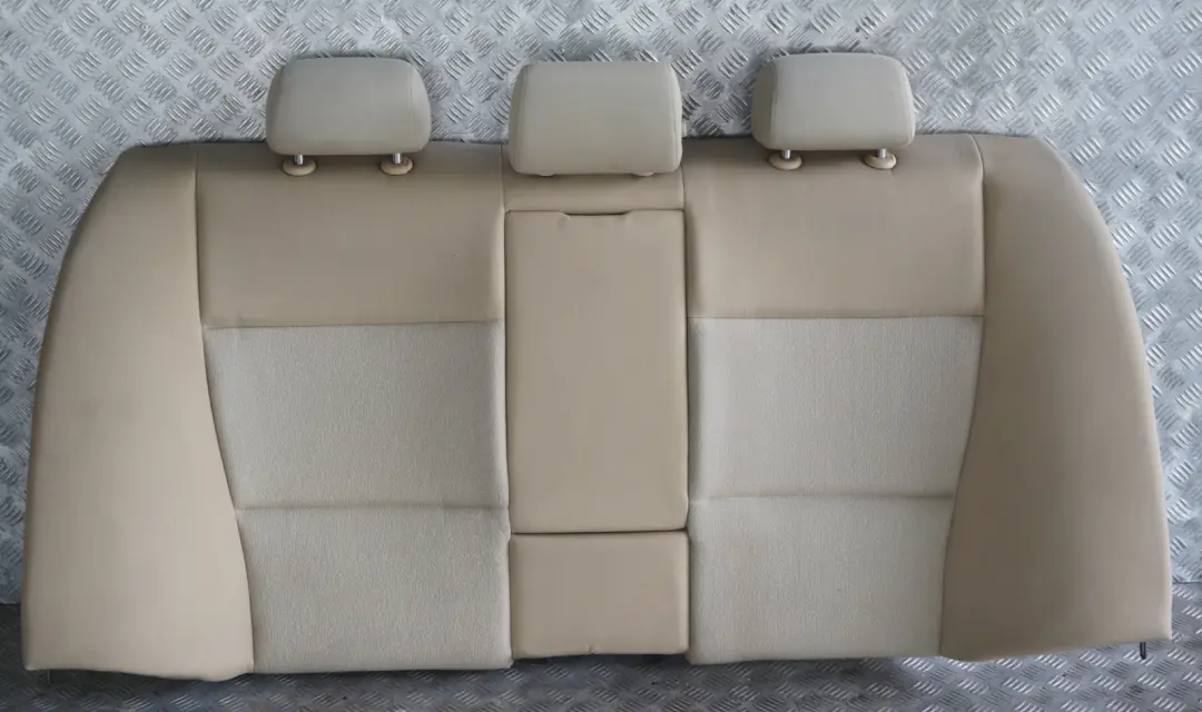 Backrest Rear Seat Couch Cloth Stoff Fluid Beige to BMW 3 Series E90 Cover with Part number 7146845 BMW 3 Series E90 Cover Backrest Rear Seat Couch Cloth Stoff Fluid Beige - SKU 7146845 - Part number 7146845
