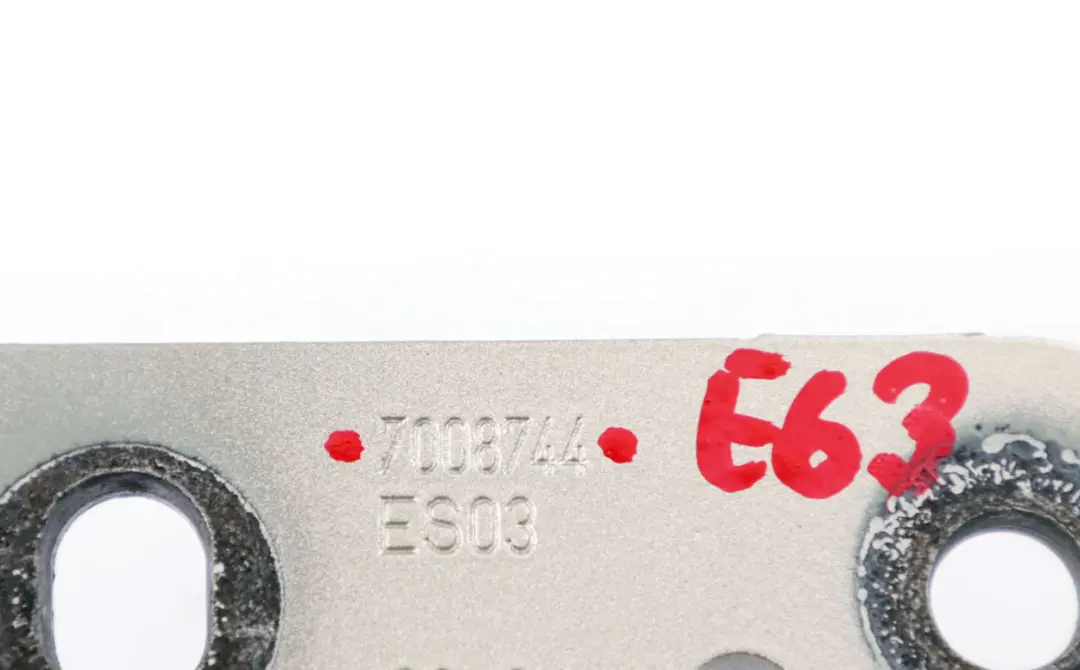 Right Trunk Lid Boot Tailgate Hinge Arm O/S Mineralsilber A14 to BMW 6 Series E63 with Part number 7175304 BMW 6 Series E63 Right Trunk Lid Boot Tailgate Hinge Arm O/S Mineralsilber A14 - SKU 7175304-MS - Part number 7175304