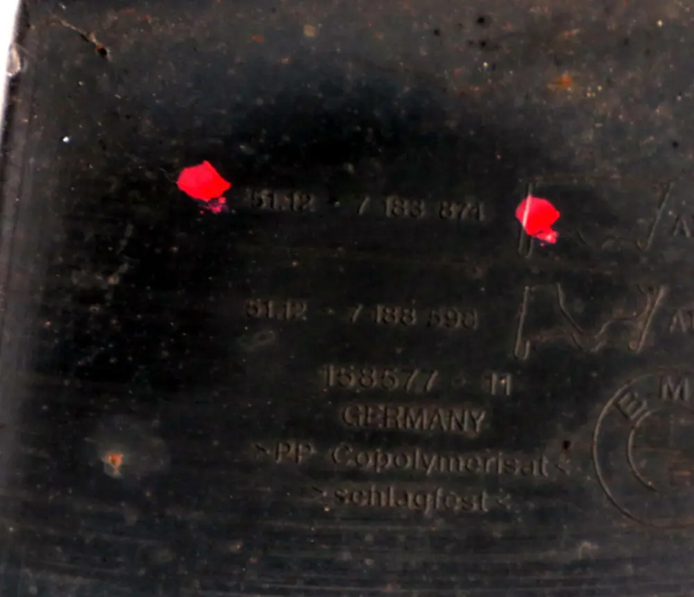 Trasero Bumber Tapa Inferior para BMW E82 E88 con número de pieza 7183874 BMW E82 E88 Trasero Bumber Tapa Inferior - SKU 7183874 - Número de pieza 7183874