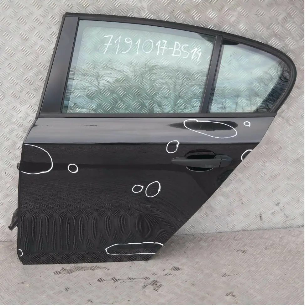 BMW 1 SERIES 10 E87 E87N Door Rear Left N/S Black Sapphire Metallic - 475