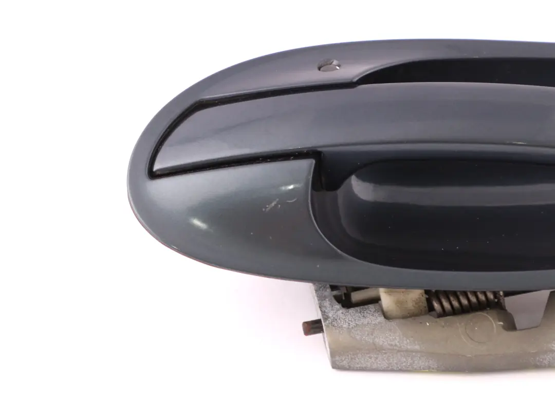 Outer Door Handle Opener Rear Left N/S Toledoblau Toledo Blue to BMW 7 Series E65 with Part number 7191891 BMW 7 Series E65 Outer Door Handle Opener Rear Left N/S Toledoblau Toledo Blue - SKU 7191891-TDB - Part number 7191891