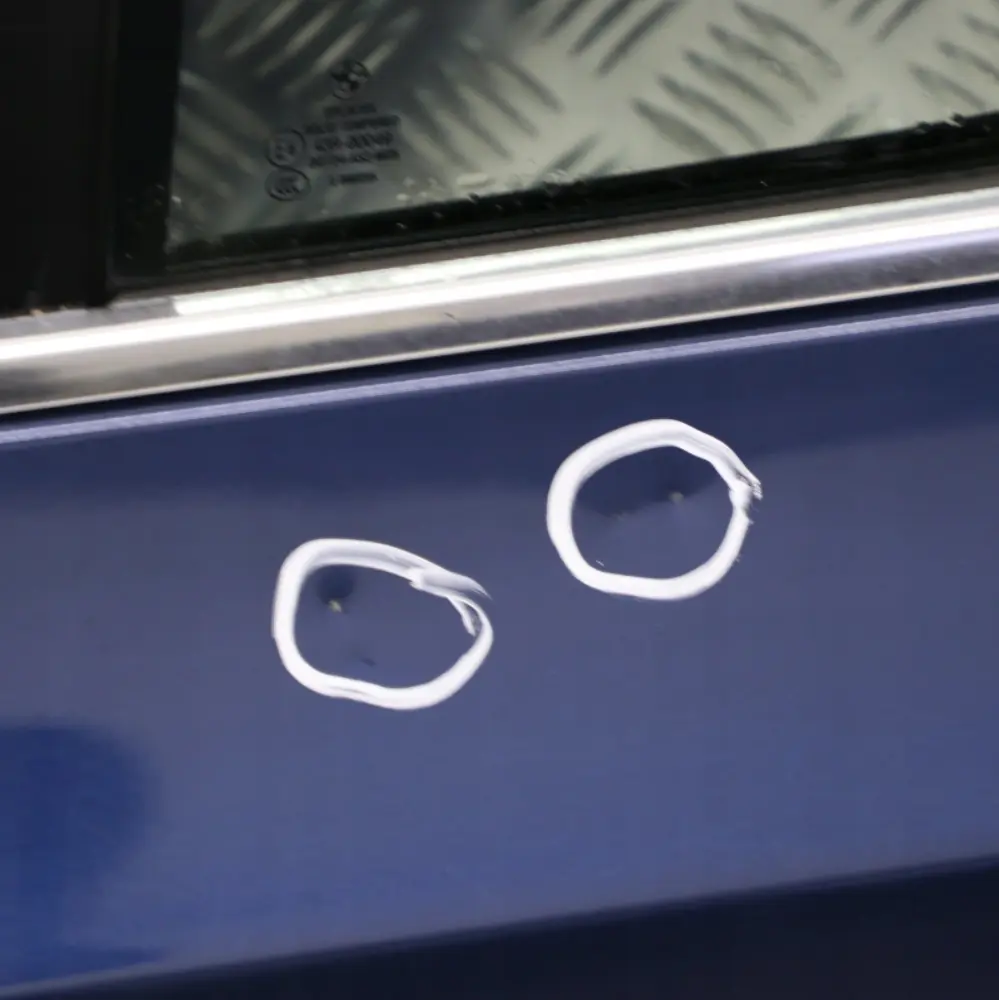 BMW 5 E60 2 Tür Hinten Links Silbergrau Silber Grau Metallic - A08 - SKU 7202341-MYS3 - Teilenummer 7202341