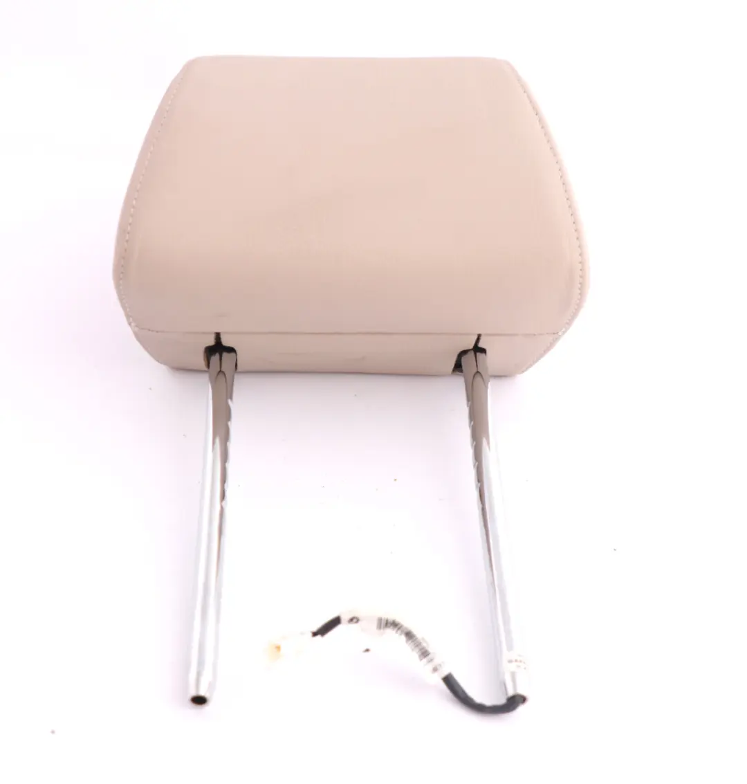 Sedile anteriore sinistro destro Oyster Poggiatesta in pelle per BMW E90 E91 LCI con numero di parte 7211784 BMW E90 E91 LCI Sedile anteriore sinistro destro Oyster Poggiatesta in pelle - SKU 7211784 - Numero di parte 7211784