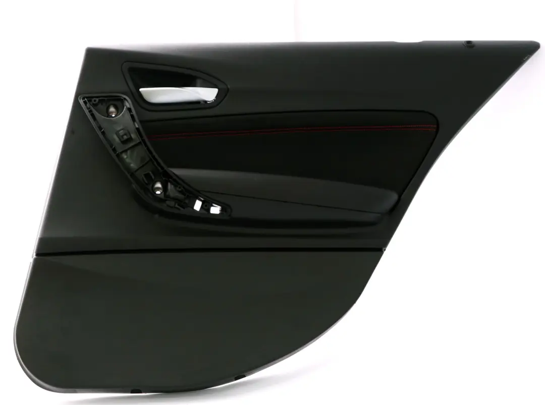 BMW 1 F20 Türverkleidung Abdeckung Hinten Rechts Stoff Anthrazit Rot - SKU 7283972-1 - Teilenummer 7283972