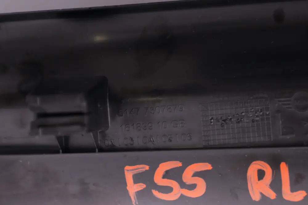 Abdeckleiste Abdeckung Einstieg Hinten Links für Mini Cooper One F55 mit Teilenummer 7307879 Mini Cooper One F55 Abdeckleiste Abdeckung Einstieg Hinten Links - SKU 7307879 - Teilenummer 7307879