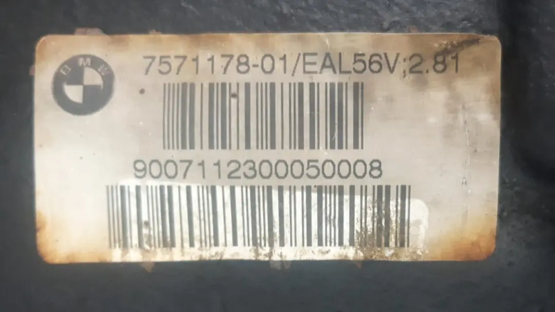 M57N2 Most Dyfer Dyferencjał 2,81 do BMW E90 330d o numerze 7527756 BMW E90 330d M57N2 Most Dyfer Dyferencjał 2,81 - SKU 7527756 - Numer Części 7527756
