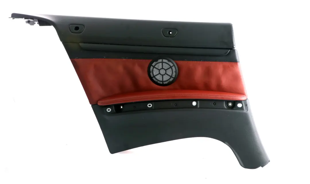Left N/S Lateral Trim Panel Lining Leather Red to BMW 3 Series E93 M3 Cabrio Rear with Part number 7891115 BMW 3 Series E93 M3 Cabrio Rear Left N/S Lateral Trim Panel Lining Leather Red - SKU 7891115 - Part number 7891115
