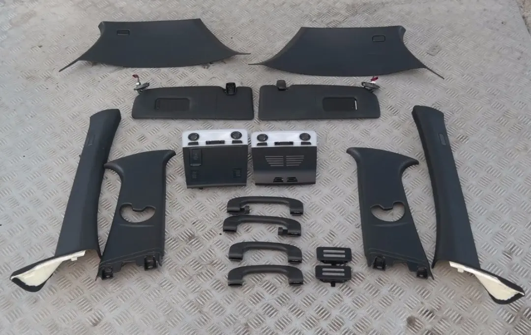 BMW 1 Series E87 M Sport Black Headlining Pillars Handles Sun Visors Switches - SKU 8036295 - Part number 8036295