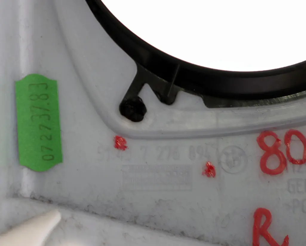 BMW F32 F82 Blende B-Säule Oben Rechts 7276894 - SKU 8056974 - Teilenummer 8056974