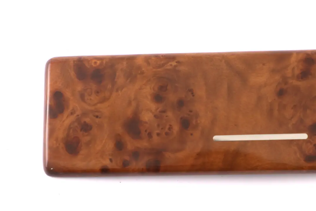 BMW X5 Series E53 Wooden Cover Can Holder Rear Trim Strip Light Poplar - SKU 8253126 - Part number 8253126