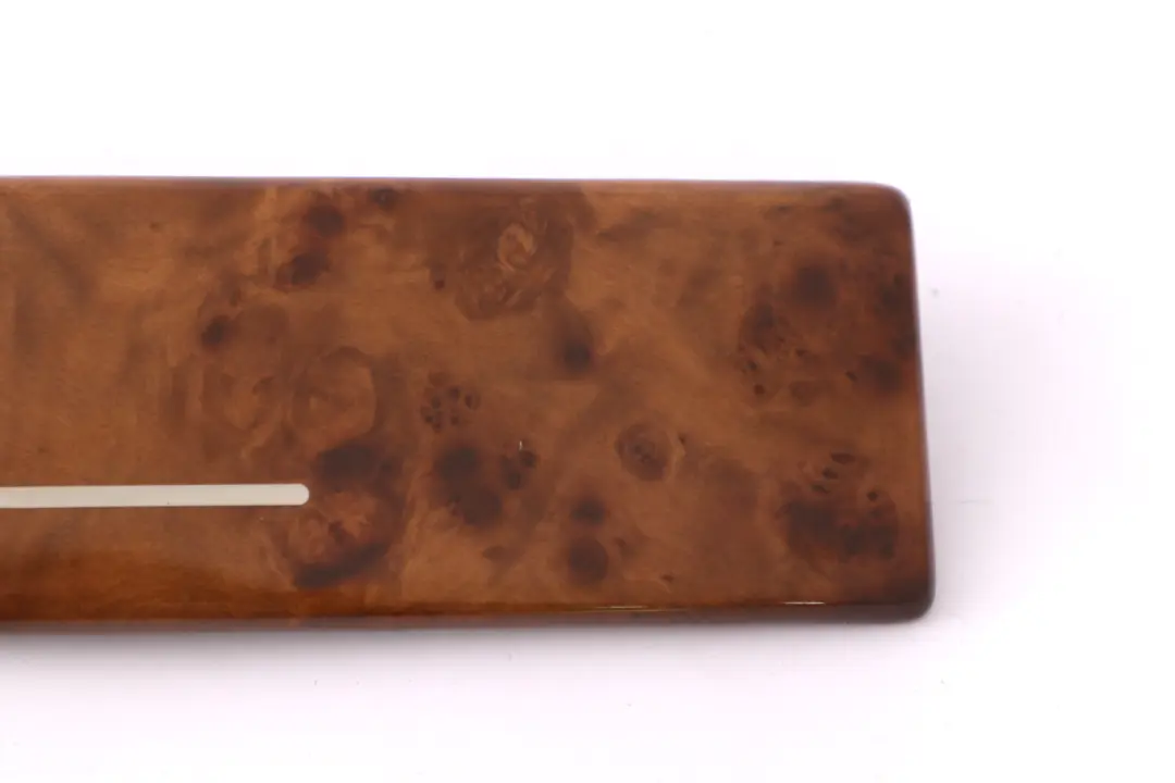 BMW X5 Series E53 Wooden Cover Can Holder Rear Trim Strip Light Poplar - SKU 8253126 - Part number 8253126